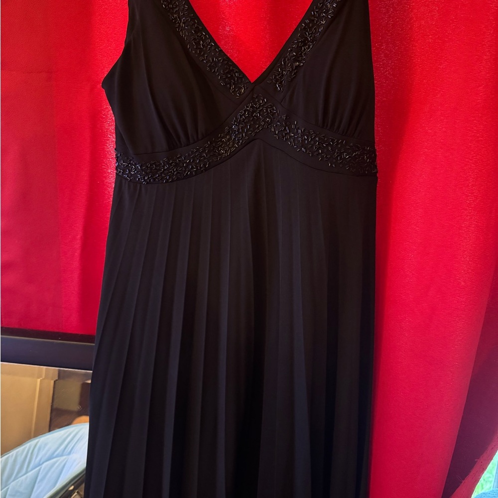 Elegant Black Evening Dress size Large